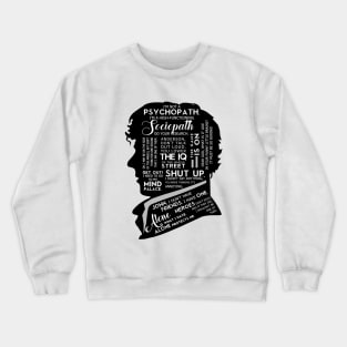 Sherlock Holmes Quotes Crewneck Sweatshirt